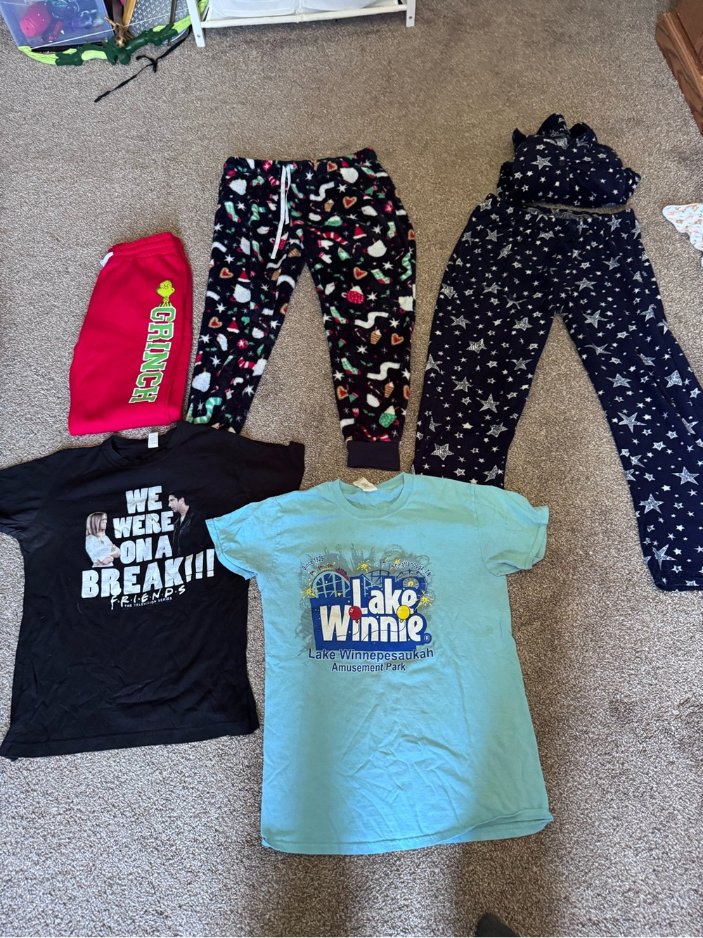 Pajamas and sweatpants